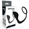 Addicted toys plug anal con anillo pene negro - 2
