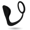 Addicted toys plug anal con anillo pene negro - 3