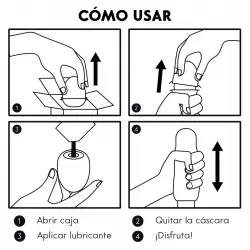 Jamyjob huevo masturbador discreto version rojo joy