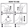 Instrucciones de uso del huevo Jamyjob en inglés