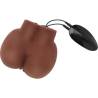 Big ass act masturbador realista con vibrador brown - 3