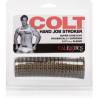 Blíster de la funda masturbadora COLT Hand Job Stroker