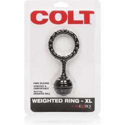Colt anillo silicona pene xl con pesa
