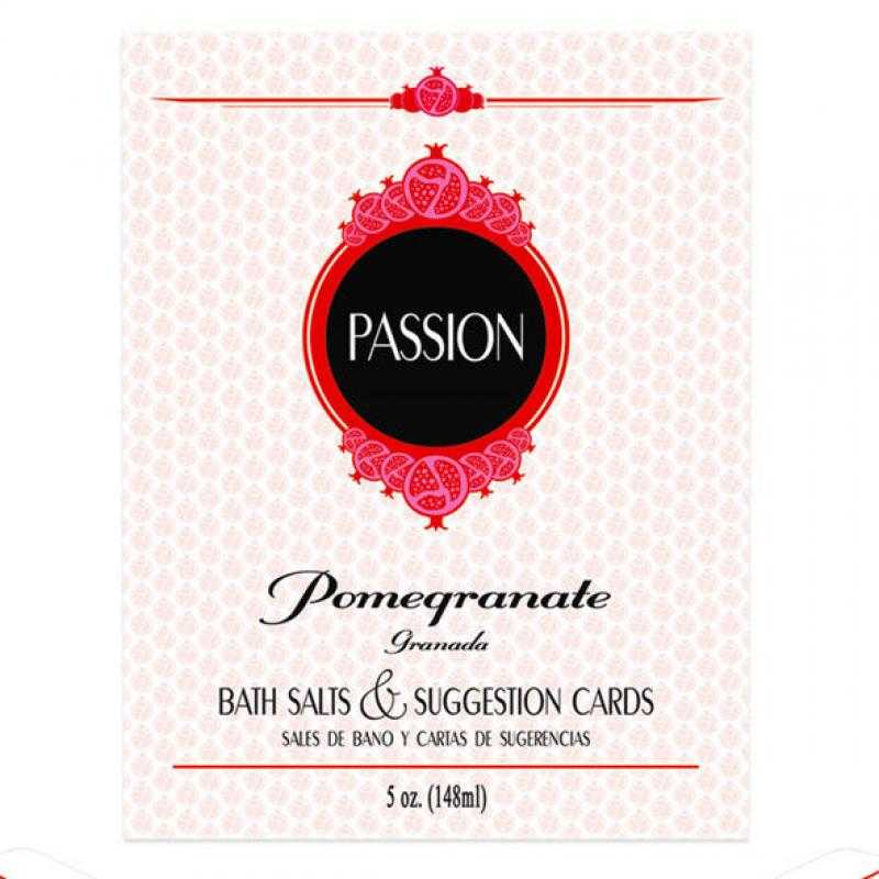 Passion sales de baño y cartas de sugerencias es/en