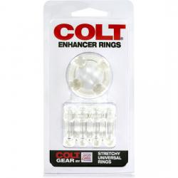 Colt enhancer rings anillos para el pene transparentes