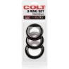 Colt set 3 anillos pene y testiculos - 2