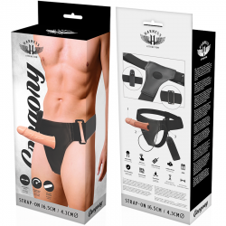 Harness attraction árnes hueco gregory con vibrador 16.5 x 4.3cm