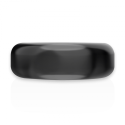 Powering super flexible y resistente anillo pene 4.8cm pr05 negro