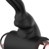 Coquette cock ring anillo vibrador negro / gold - 3