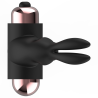 Coquette cock ring anillo vibrador negro / gold - 5