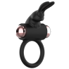 Coquette cock ring anillo vibrador negro / gold - 6