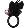 Coquette cock ring butterfly anillo vibrador negro / gold - 3