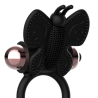 Coquette cock ring butterfly anillo vibrador negro / gold - 4