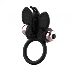 Coquette chic desire cock ring butterfly anillo vibrador negro / gold Coquette chic desire cock ring butterfly anillo vibrador negro / gold