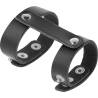 Darkness anillo pene y testiculos ajustable leather - 3