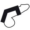 Darkness anillo pene y testiculos ajustable leather - 4