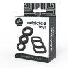 Addicted toys set 4 anillos silicona para el pene - 7