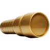 Carcasa dorada del Fleshlight GO Stamina Training Unit Lady, vista lateral