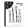 Addicted toys kit de 7 anillas silicona flexible - 7