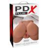 Caja del PDX Plus Perfect Ass Masturbator tostado