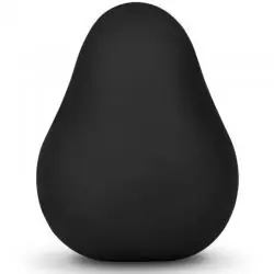 Gvibe huevo masturbador texturado reutilizable negro