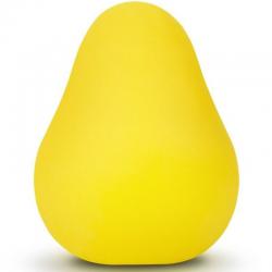 Gvibe huevo masturbador texturado reutilizable amarillo