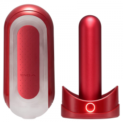 Tenga flip 0 (zero) rojo con calentador