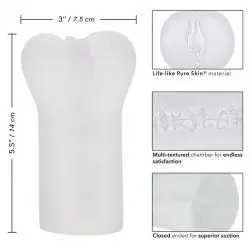 Calex boundless vulva masturbador - transparente