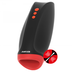 Jamyjob novax masturbador con vibracion y compresión