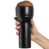 Kiiroo Feel Stroker en la mano, en vertical