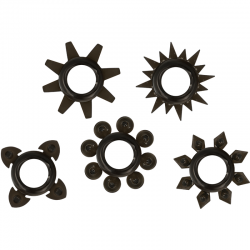 Ohmama set 5 anillos silicona testiculos y pene