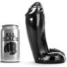 All black dildo realistico 18cm - 1