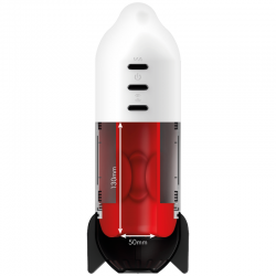 Jamyjob rocket masturbador tecnología soft compression y vibracion