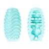 Pretty love huevo masturbador doble cara turquesa - 2