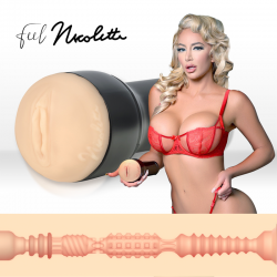 Kiiroo keon + feel nicolette shea stroker + lubricante aqua quality 50 ml