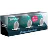 Satisfyer 3 huevos masturbadores - naughty - 2