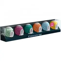 Satisfyer huevos masturbadores - pack 6 unidades Satisfyer huevos masturbadores - pack 6 unidades