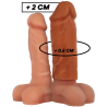 Virilxl extension de pene liquid silicone v3 marron - 1