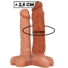 Virilxl extension de pene liquid silicone v5 marron - 1