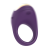 Treasure Robin anillo vibrador morado, vista inclinada