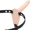Fetish submissive arnés silicona flesh 15cm - 1