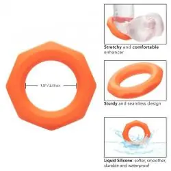 California exotics alpha sexagon ring naranja