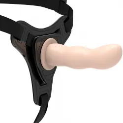 Fetish submissive arnés silicona flesh g-spot 12.5 cm
