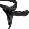 Fetish submissive arnés silicona negro g-spot 16cm - 1