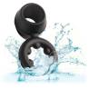 California exotics alpha dual magnum ring negro - 4