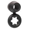 California exotics alpha dual magnum ring negro - 5