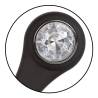 Star Fucker Beaded Plug, detalle ampliado de la gema