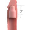 Pipedreams extension w strap 15,24 cm skin - 2