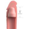 Pipedreams sleeve 17,78 cm + 2,54 cm plug skin - 2