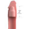 Pipedreams sleeve 20,32 cm + 5,00 cm inch plug skin - 2